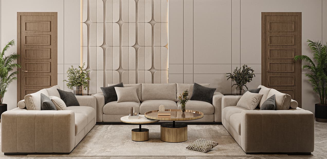 Eco living space interior