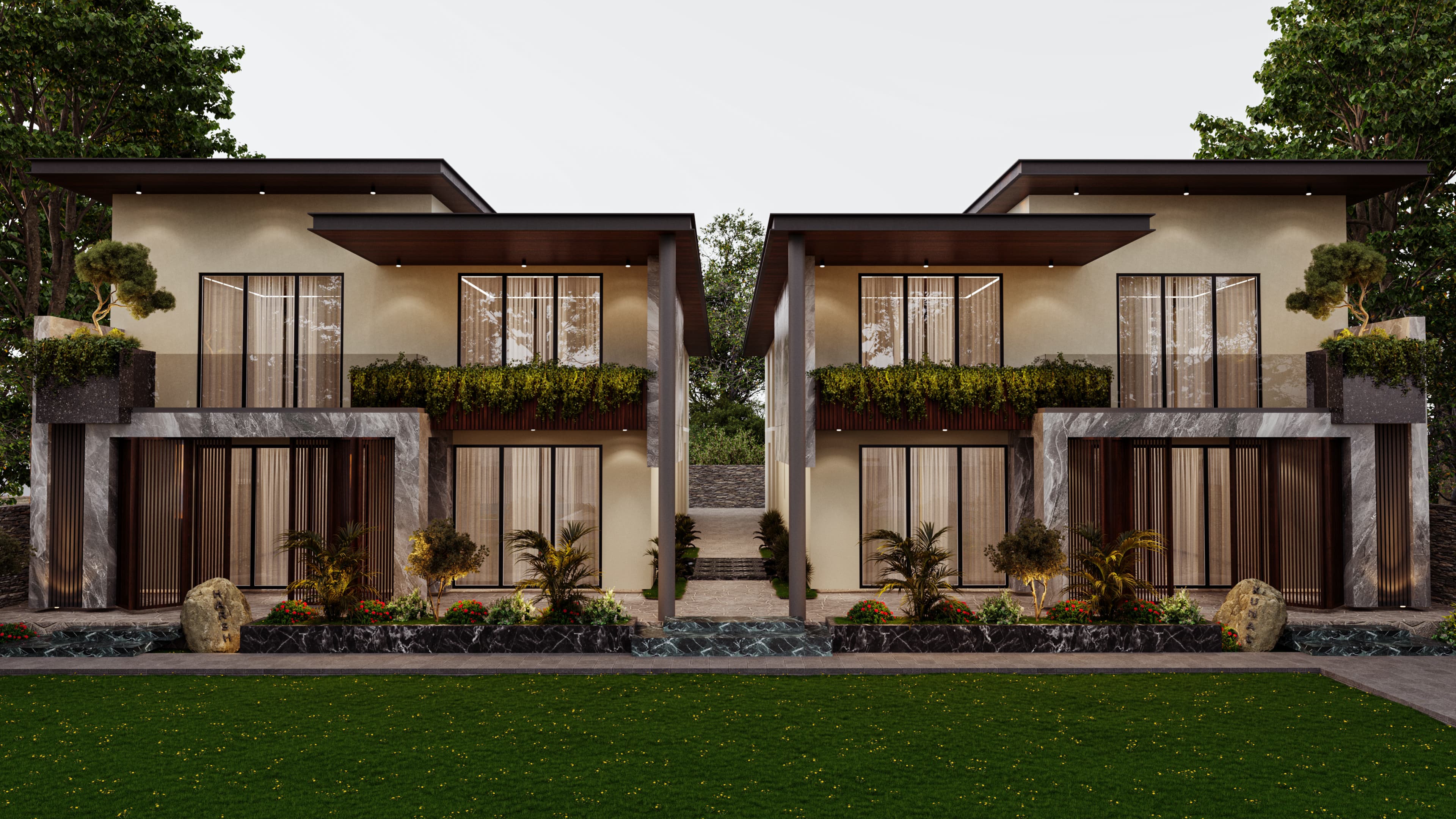 BESPOKE FARM TWIN RESIDENCES - CHATTARPUR, NEW DELHI